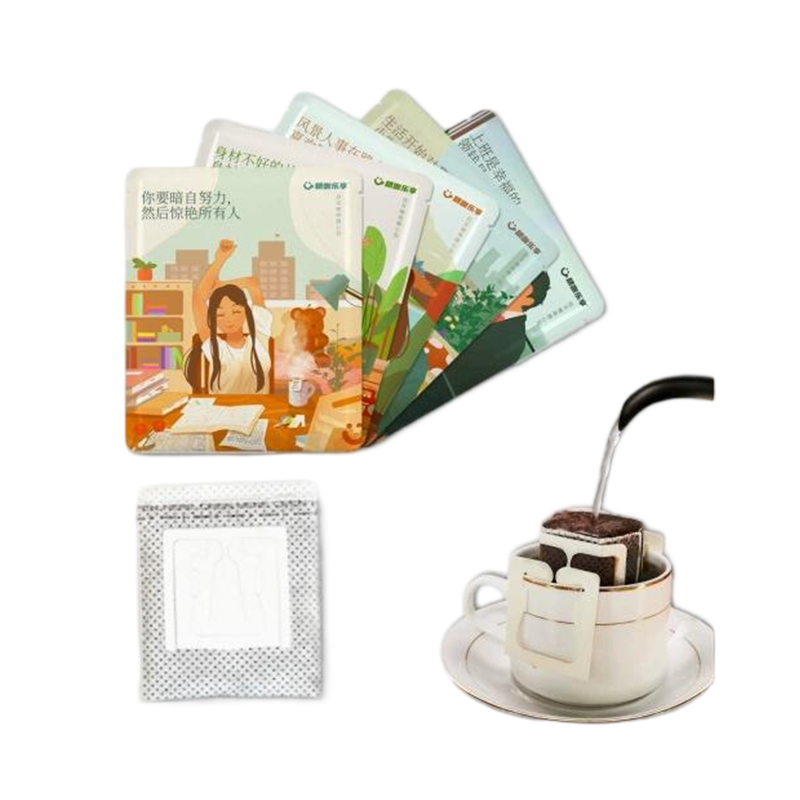 Customized premium coffee with hanging ears, black coffee