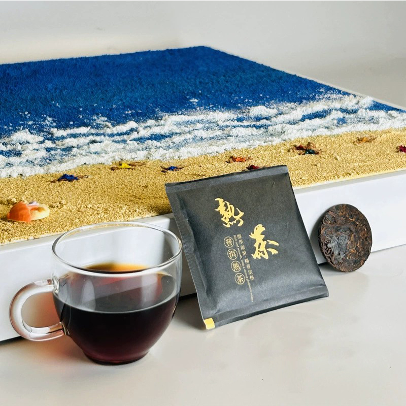Organic white tea small tea cake